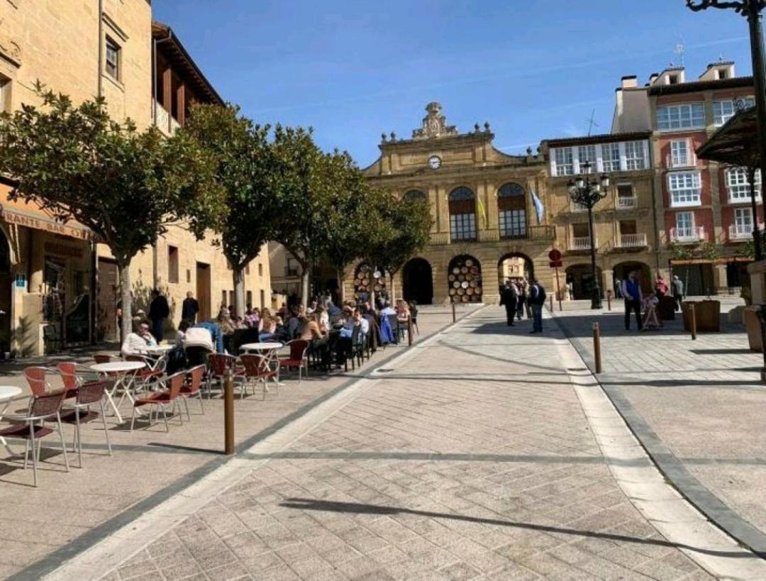 Atico Luminoso En Pleno Centro De Haro Daire Dış mekan fotoğraf